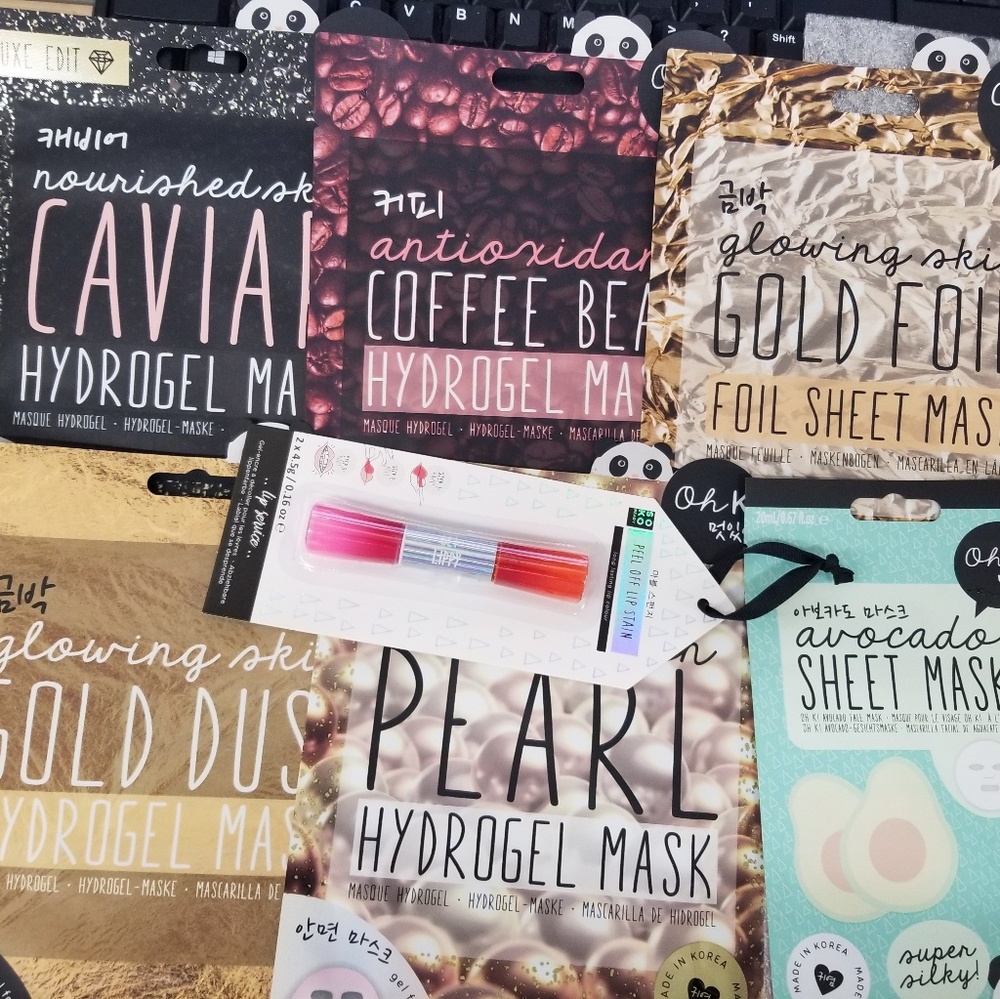 Mask Variety And Peel Off Lip Stain (read pls)